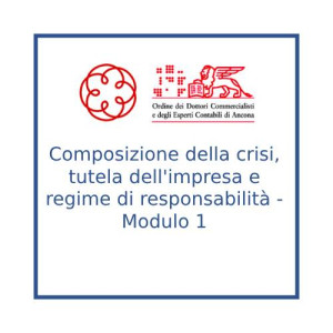 Composizione della crisi, tutela dell'impresa e regime di responsabilità - Modulo 1