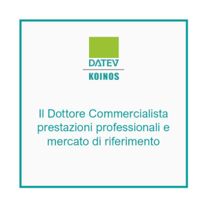 Il Dottore Commercialista prestazioni professionali e mercato di riferimento