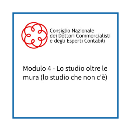 Modulo 4 - Lo studio oltre le mura (lo studio che non c'è)