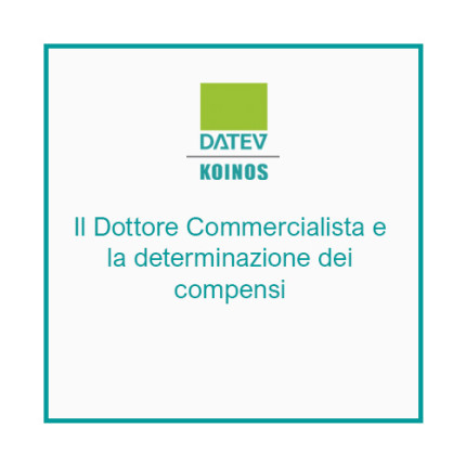 Il Dottore Commercialista e la determinazione dei compensi