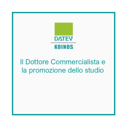 Il Dottore Commercialista e la promozione dello studio